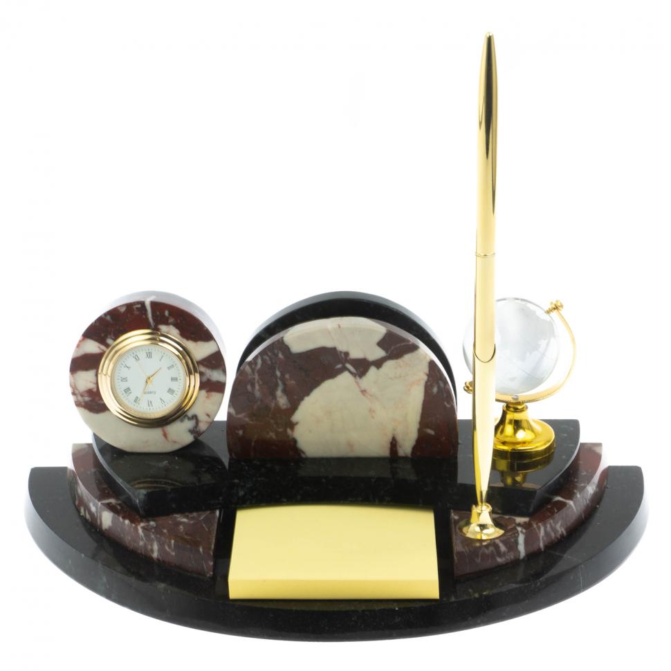 Настольный мини-набор "Глобус" для бумаг креноид фото 1 — 