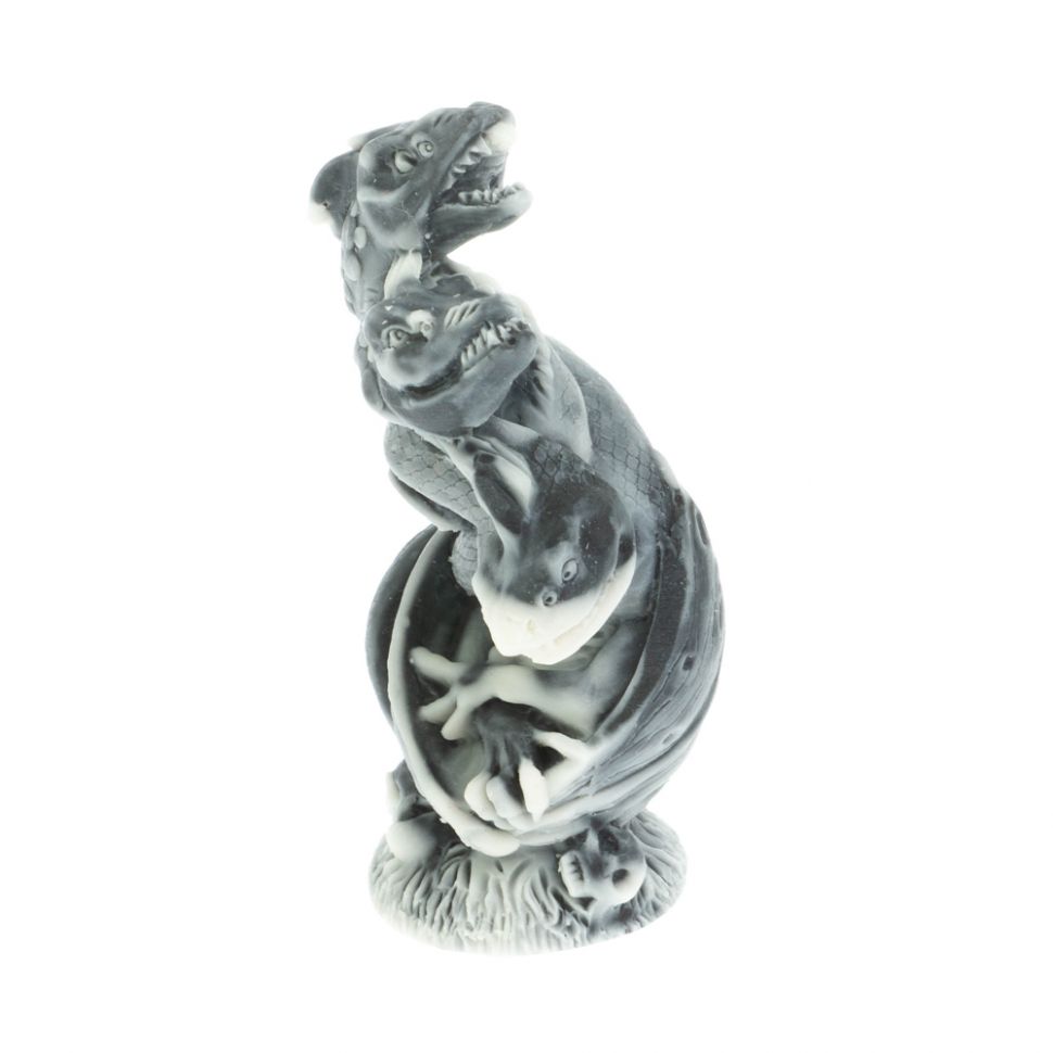 Статуэтка "Трехголовый змей" из мраморной крошки фото 1 — 