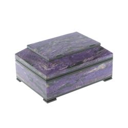 Ларец из чароита 14х10х7 см — 