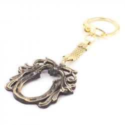 Брелок &quot;Подкова&quot; из бронзы — 