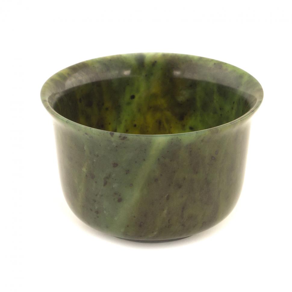 Пиала соусник из нефрита 350 мл 11х11х7 см фото 1 — 