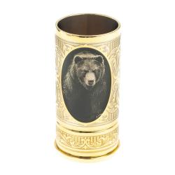 Стопка гильза &quot;Медведь&quot; 40 мл Златоуст — 