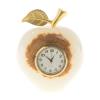 Часы «Яблоко» из белого оникса 7×9 см (3) фото 4 — 