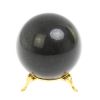 Шар диаметром 7 см из камня базальт фото 2 — 