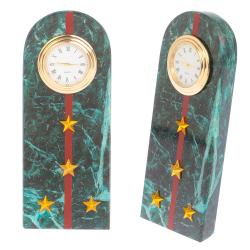 Часы &quot;Погон капитан МВД&quot; нового образца змеевик — 