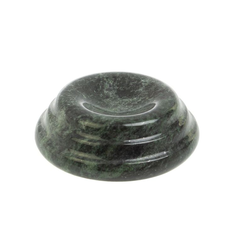 Подставка под шар из шабровского змеевика 6х6х2 см фото 1 — 