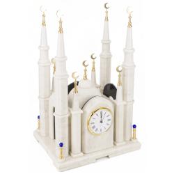 Часы &quot;Мечеть&quot; из мрамора большая — 