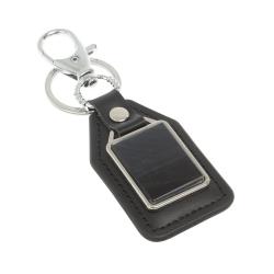 Брелок для ключей с накладкой из соколиного глаза — 