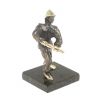 Статуэтка из бронзы "Пожарный" фото 1 — 