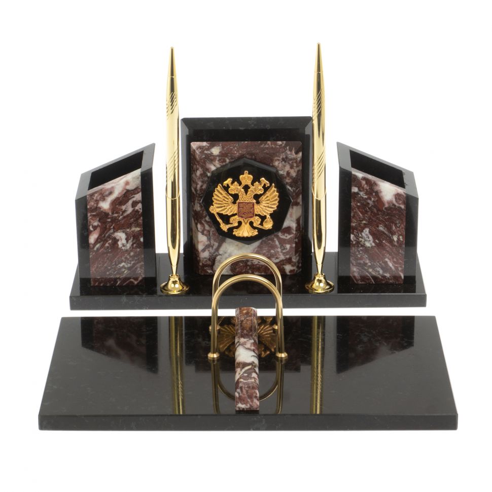 Письменный набор "Канцелярский" с гербом креноид фото 1 — 