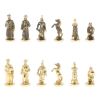 Шахматы "Турецкие" из бронзы змеевика и мрамора 32х32 см фото 6 — 