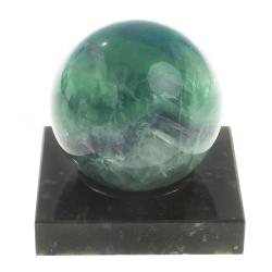 Шар из зеленого флюорита 5 см на подставке — 
