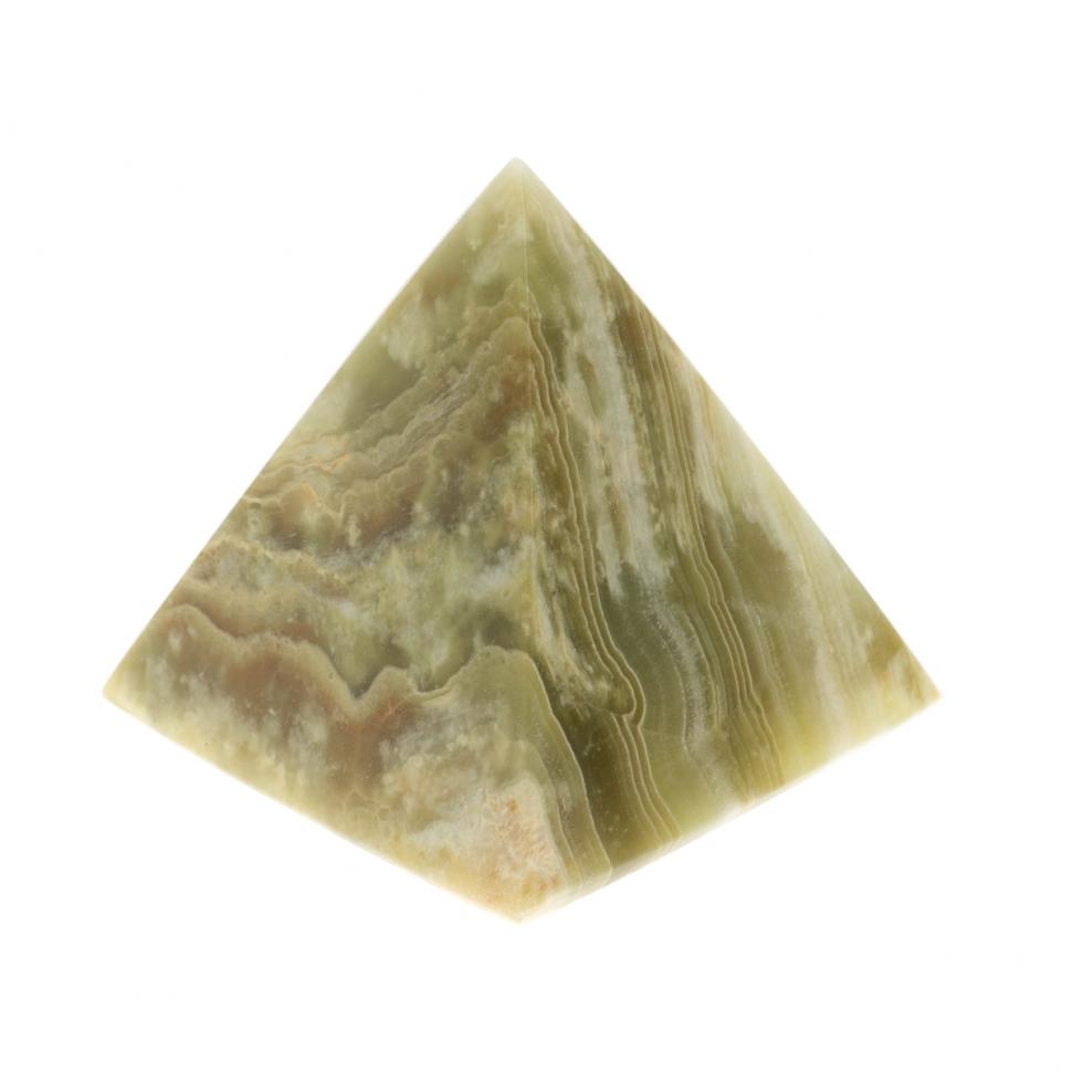 Пирамида из оникса 4,7х4,7х5 см фото 1 — 