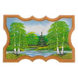 Панно прямоугольное &quot;Лето&quot; 18х12 см — 