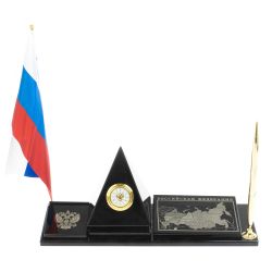 Мини-набор &quot;Карта пирамида&quot; из черного обсидиана — 