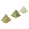 Пирамида из камня змеевик 7х7х7,5 см (3) фото 4 — 