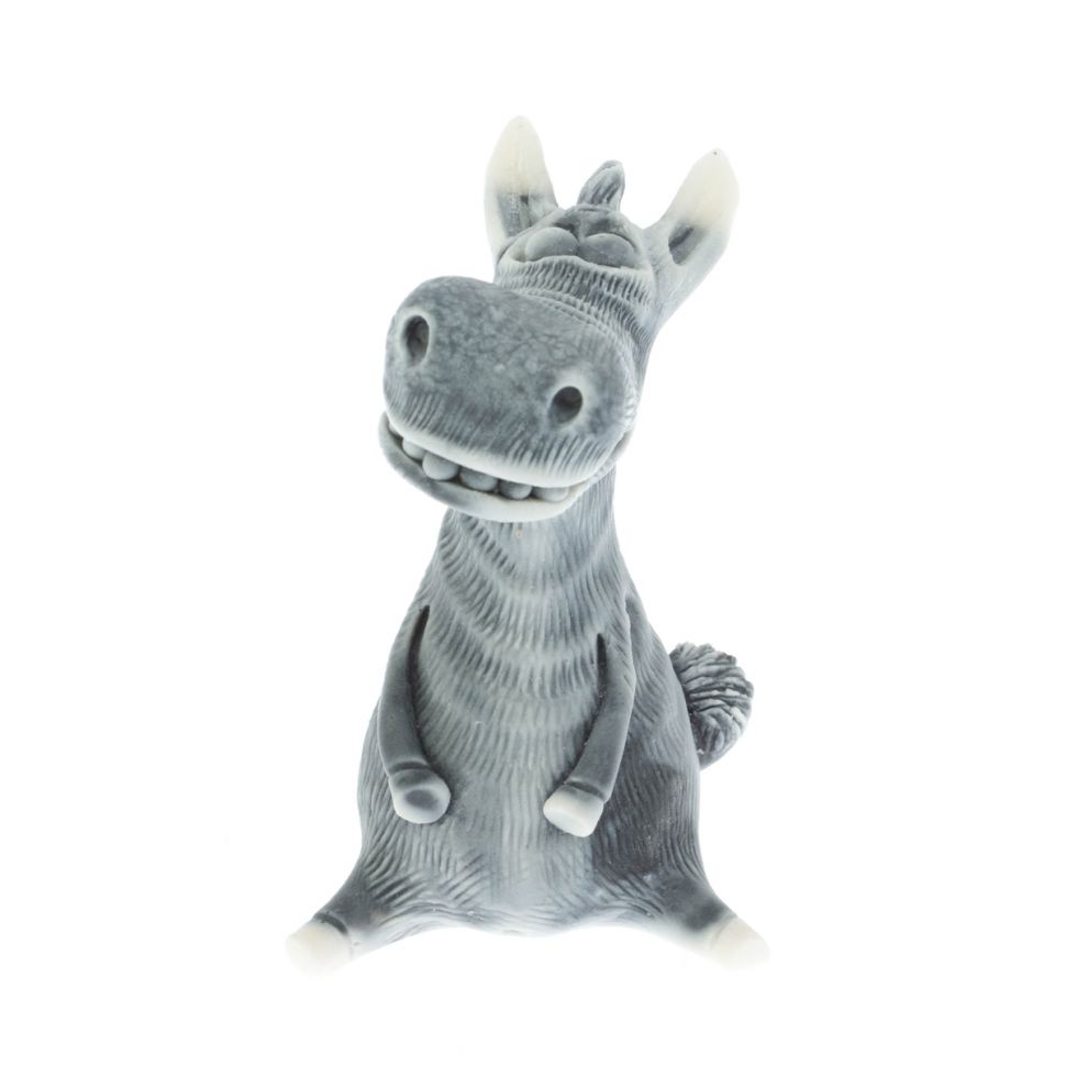 Сувенир "Конь сидит" из мрамолита фото 1 — 