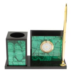 Мини-набор из малахита 18х7х9 см — 