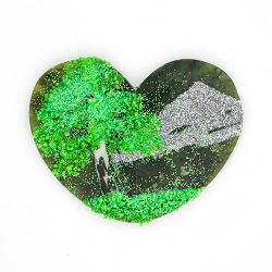 Магнит с рисунком &quot;Сердце&quot; малый — 