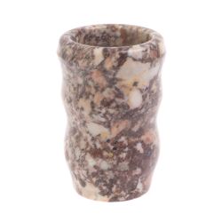 Карандашница круглая из креноида 7х7х11 см — 