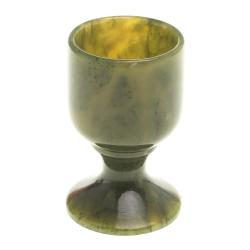 Рюмка на ножке из нефрита 20 мл 4х6,5 см — 