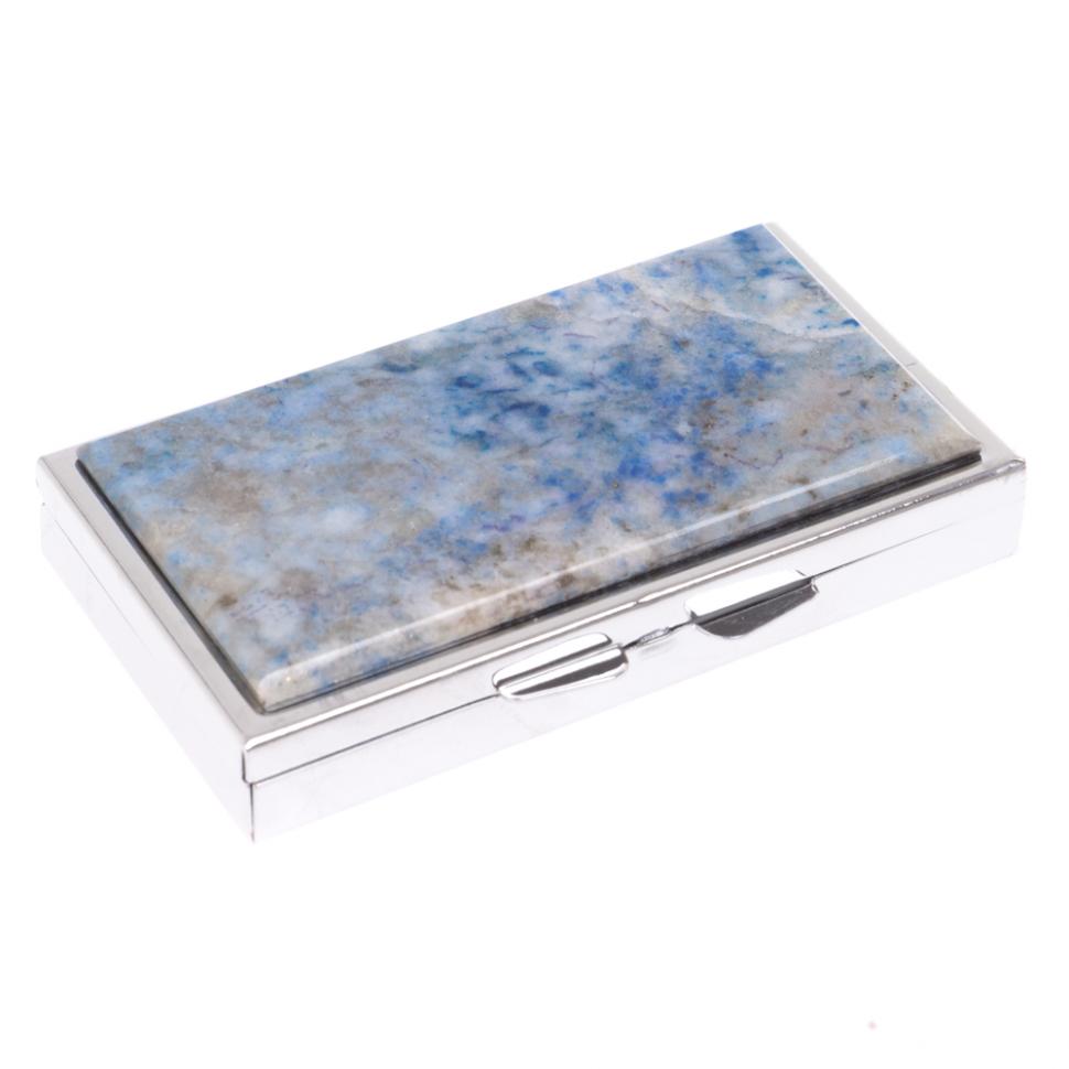 Таблетница на 7 отделений камень иркутский лазурит фото 1 — 