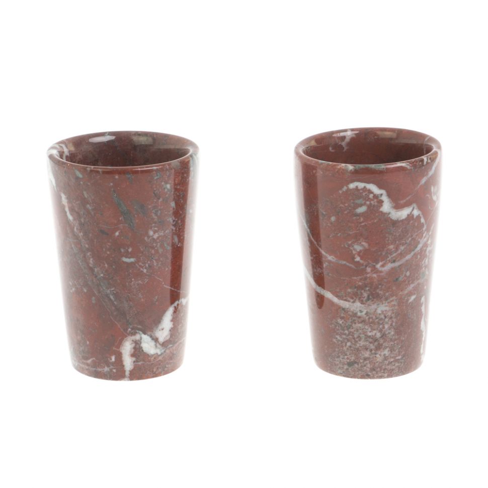 Набор стопок "Гост" из креноида 2 штуки 4,5х4,5х6,5 см фото 1 — 