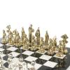 Шахматы "Дон Кихот" доска 40х40 см камень мрамор фото 4 — 