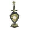 Часы "Щит и меч" малый камень змеевик фото 1 — 