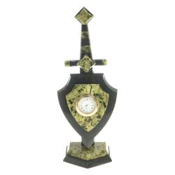 Часы &quot;Щит и меч&quot; малый камень змеевик — 