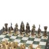 Шахматы из бронзы "Викинги" мрамор змеевик фото 3 — 
