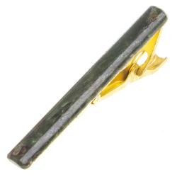 Зажим для галстука с камнем актиновит — 