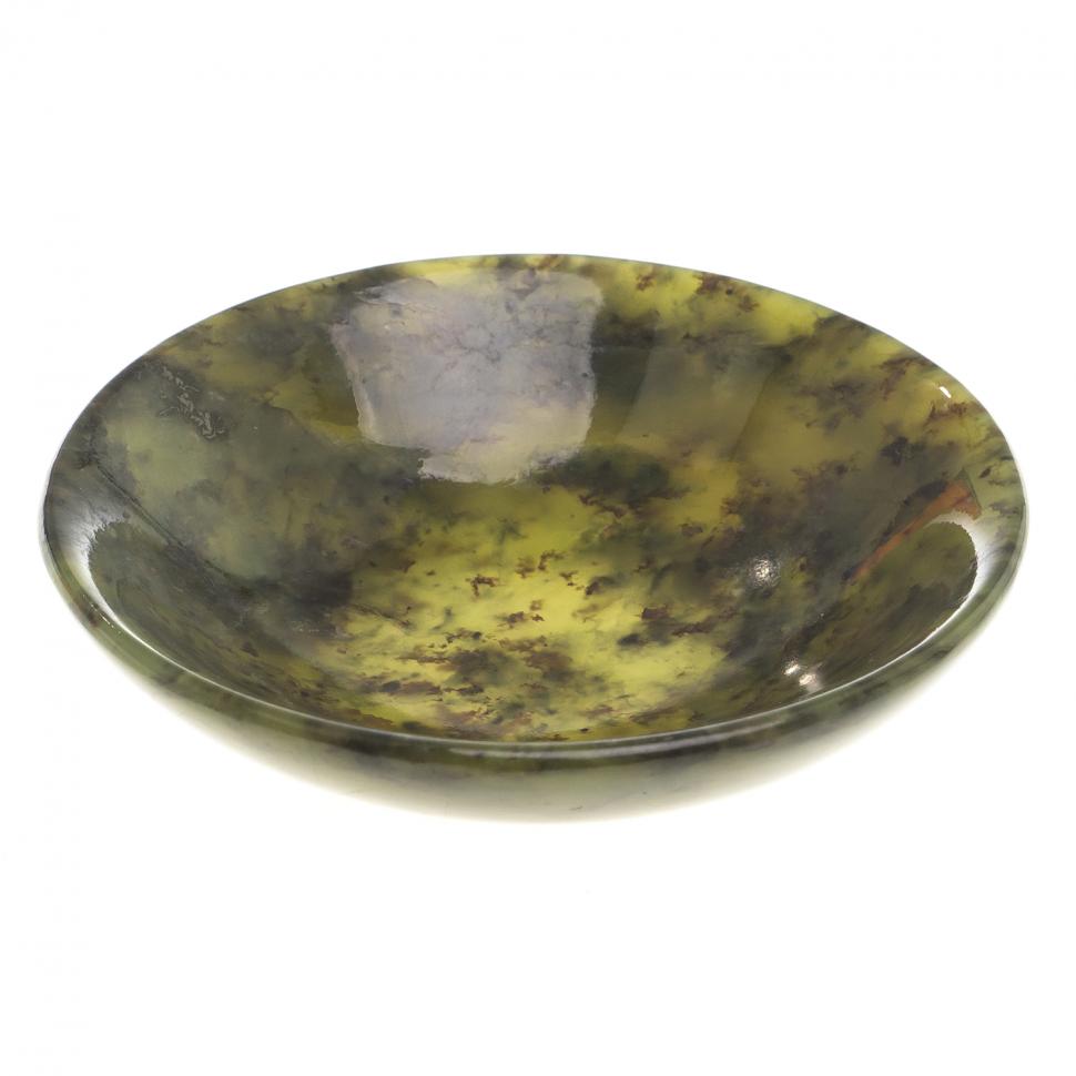 Пиала соусник из нефрита 7,5х1,5 см фото 1 — 