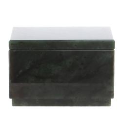 Шкатулка из нефрита 7,8х5х5 см — 