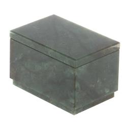 Шкатулка из нефрита 7,8х5х5 см — 