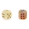 Кубики игральные из оникса 2,5 см 2 шт фото 1 — 