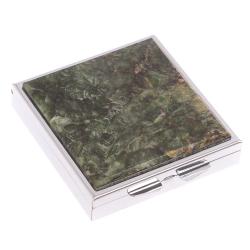 Таблетница на 4 отделения камень актиновит цвет серебро — 