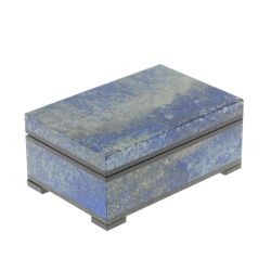 Шкатулка из афганского лазурита 10х7х4,5 см — 