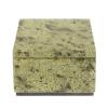 Шкатулка из змеевика 9,5х9,5х6 см фото 2 — 