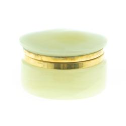 Шкатулка из оникса &quot;Круглая&quot; 7,6х5 см (3) — 