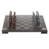 Шахматы с гравировкой "Турнирные" доска 36х36 змеевик, мрамор, лемезит фото 2 — 