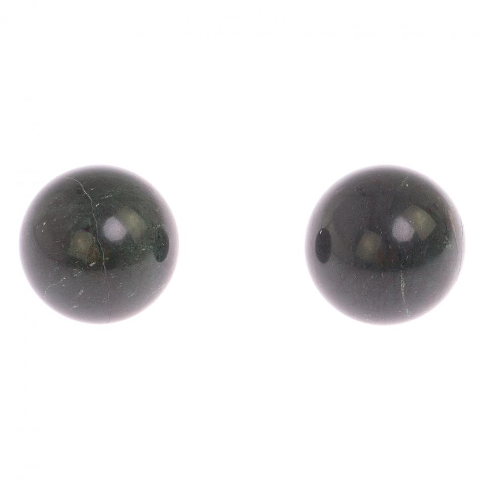 Шары для массажа 3,5 см из нефрита фото 1 — 