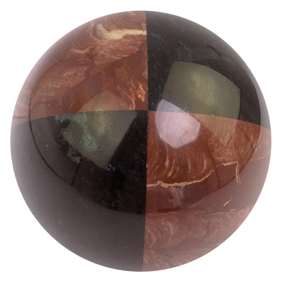 Шар из лемезита и долерита 12 см фото 1 — 