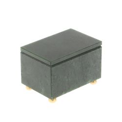 Шкатулка из нефрита 7,5х5х5 см — 