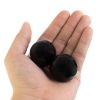 Шары массажные 3,5 см из черного обсидиана фото 2 — 