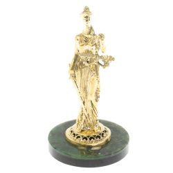 Статуэтка &quot;Фемида&quot; на нефрите 8х8х14,5 см — 