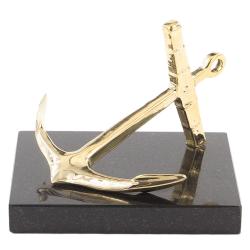 Статуэтка из бронзы и долерита &quot;Якорь&quot; — 