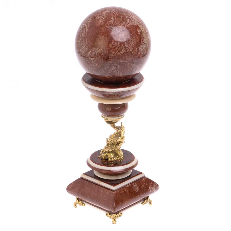 Шар "Антистресс" из лемезита 10,5 см фото 1 — 