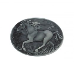 Магнит &quot;Лошадь бегущая&quot; из мрамолита — 