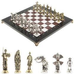 Шахматы &quot;Дон Кихот&quot; доска 36х36 см камень мрамор лемезит — 